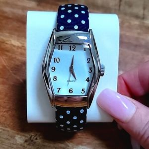 Polkadot Cuff Bracelet Watch